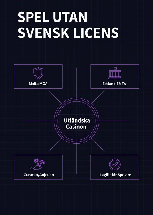 Översikt över utländska casinon och deras funktioner för svenska spelare