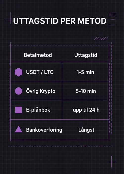 En grafisk representation av snabba transaktioner med fokus på digitala betalmetoder och utländska casinon.